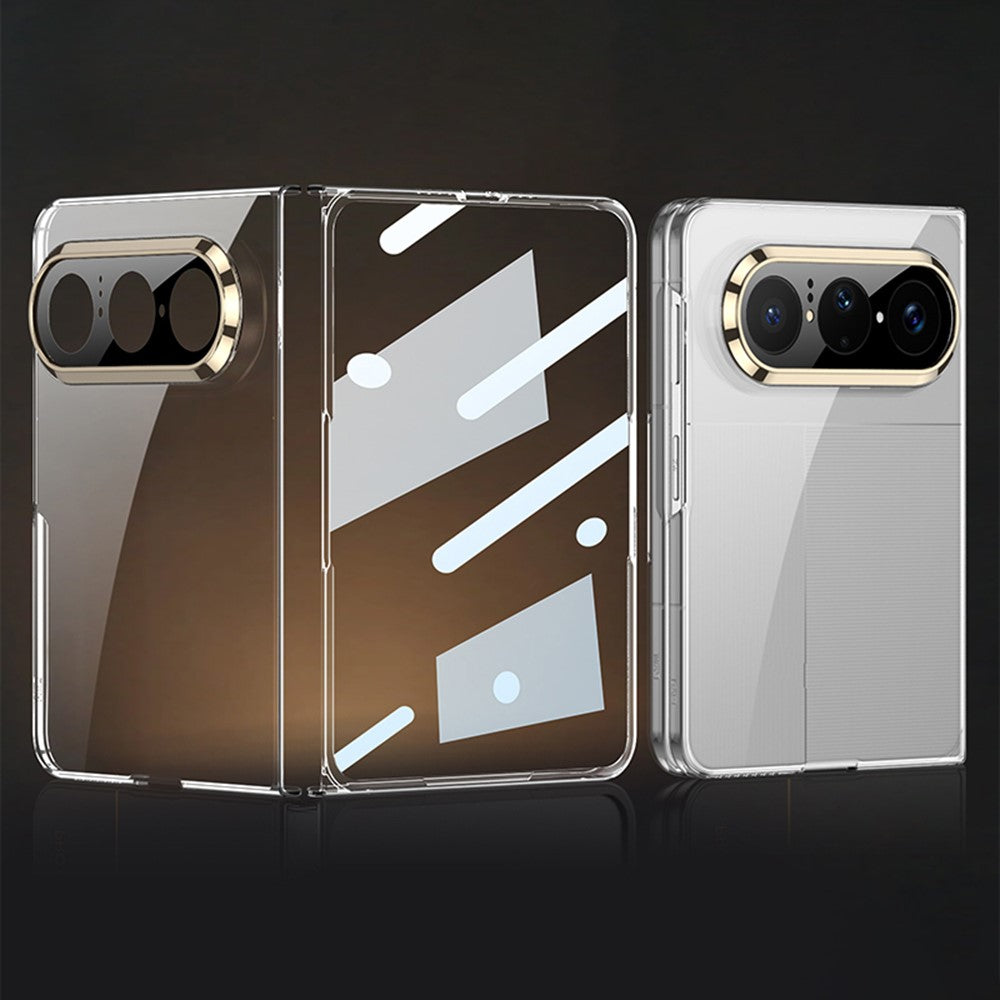 GKK för Huawei Pura X Max-skal, ultratunt PC-skal med HD-skärmfilm i härdat glas