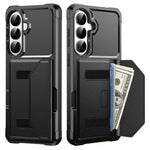 Til Samsung Galaxy A57 5G Etui Kortholder Læder + TPU Anti-fald Telefoncover