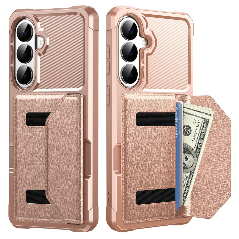Til Samsung Galaxy A57 5G Etui Kortholder Læder + TPU Anti-fald Telefoncover