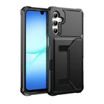 For Samsung Galaxy A25 5G (Global) (161mm) Case Card Holder Leather + TPU Anti-drop Phone Cover