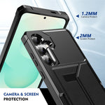 For Samsung Galaxy S25 Case Card Holder Leather + TPU Anti-drop Phone Cover