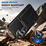 Til Samsung Galaxy S25+ Cover Kortholder Læder + TPU Anti-drop Telefoncover