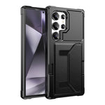For Samsung Galaxy S24 Ultra Case Card Holder Leather + TPU Anti-drop Phone Cover
