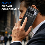 Til Google Pixel 11 / 11 Pro Etui, Kortholder Læder + TPU Anti-fald Telefoncover