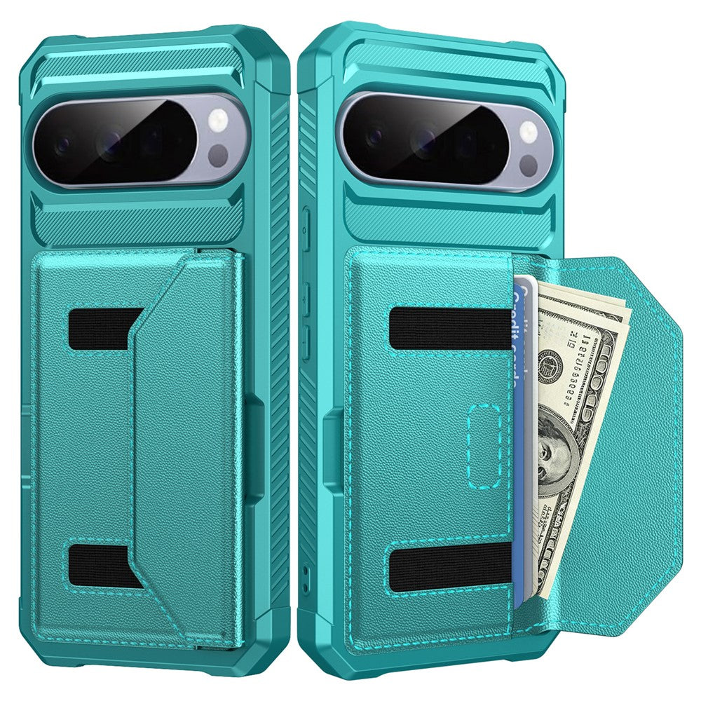Til Google Pixel 11 / 11 Pro Etui, Kortholder Læder + TPU Anti-fald Telefoncover