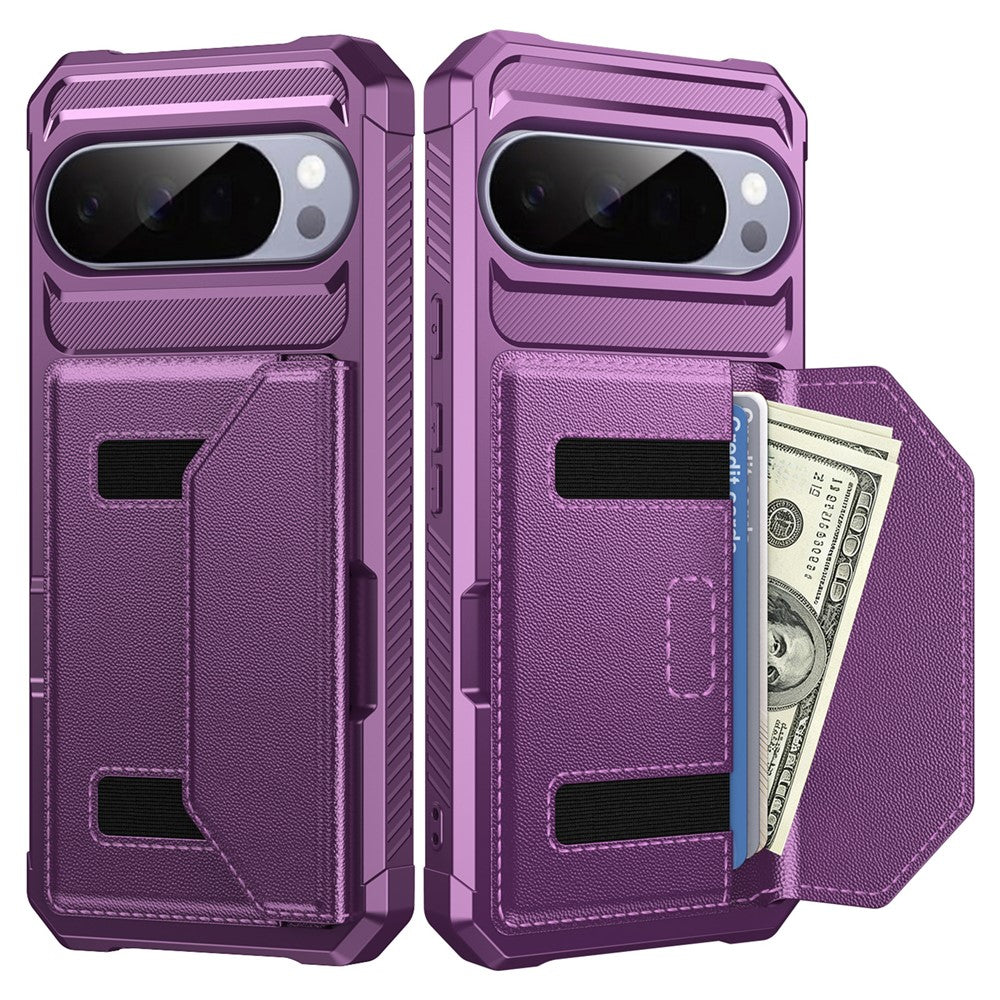 Til Google Pixel 11 / 11 Pro Etui, Kortholder Læder + TPU Anti-fald Telefoncover