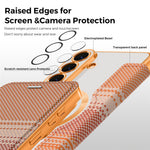 Magnetiskt skal för Samsung Galaxy S26 med RFID-blockerande kortplatser i läder