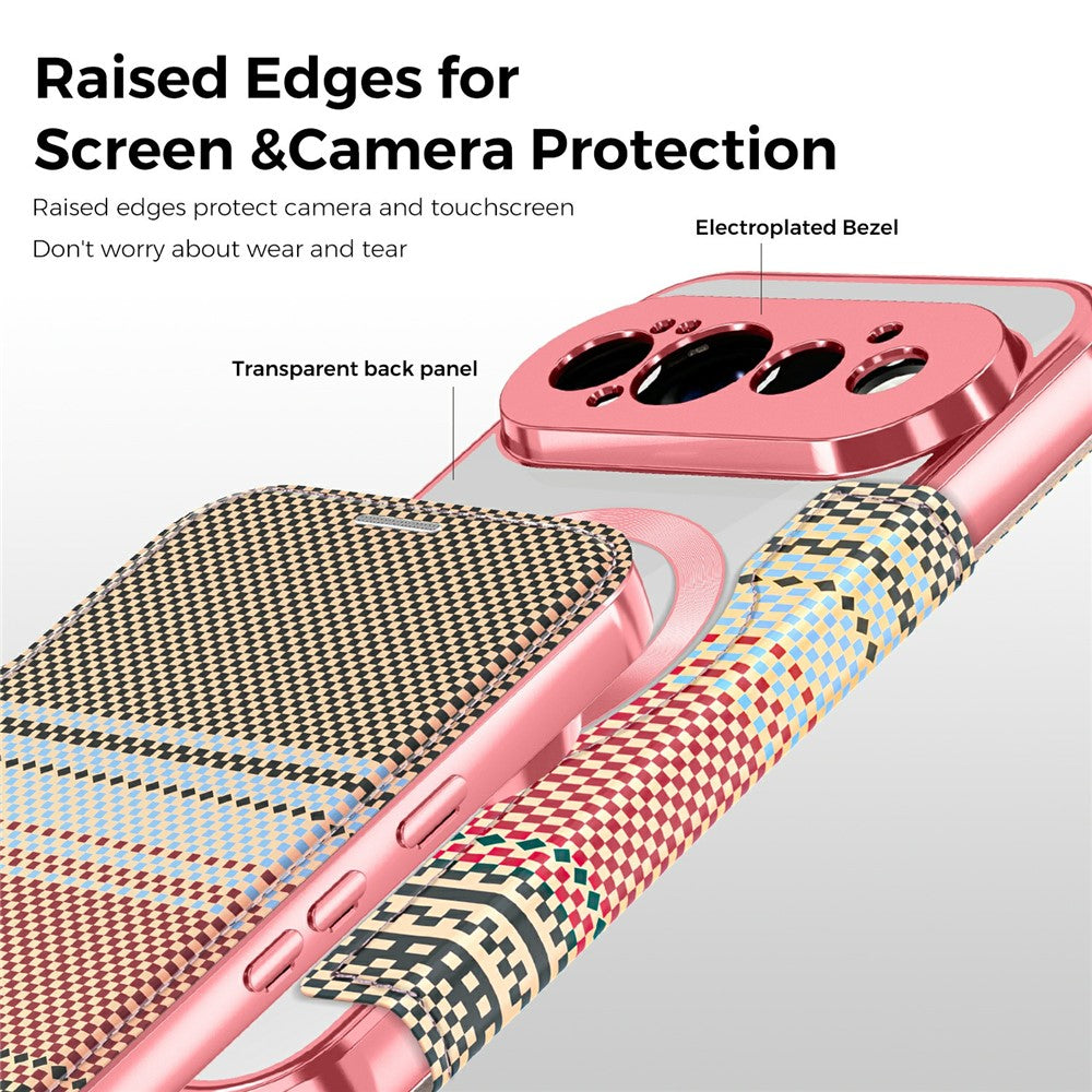 For Google Pixel 11 Pro Magnetic Case RFID Blocking Card Slots Leather Cover