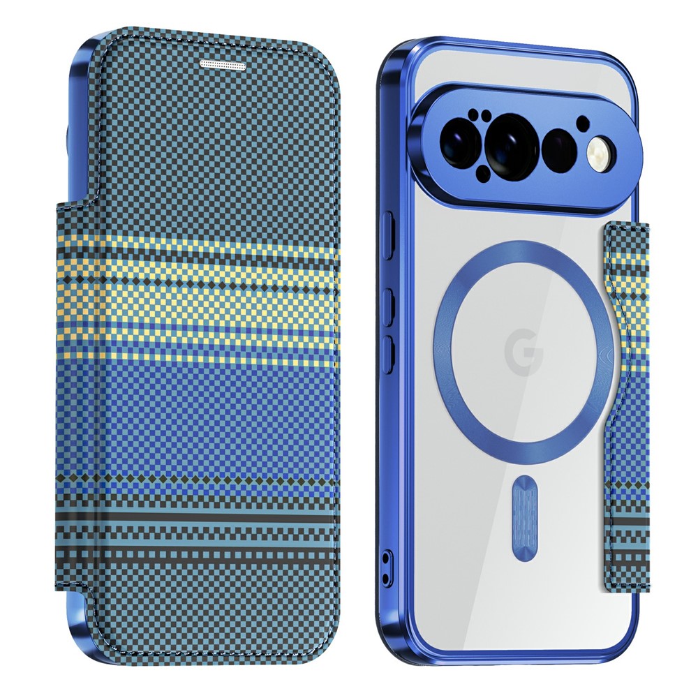 For Google Pixel 11 Pro Magnetic Case RFID Blocking Card Slots Leather Cover