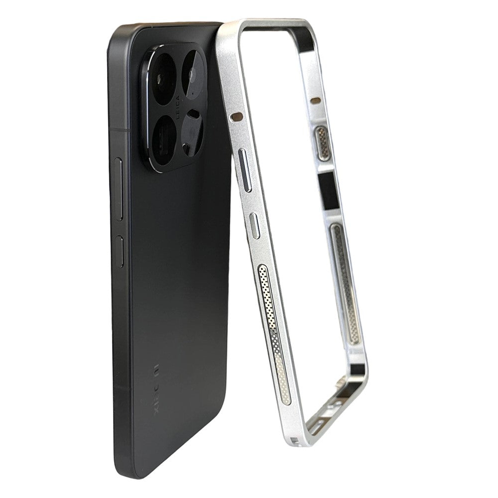 For Xiaomi 17T Pro Bumper Case Metal Frame Heat Dissipation Cover