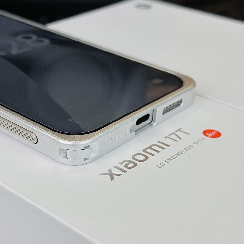 For Xiaomi 17T Pro Bumper Case Metal Frame Heat Dissipation Cover