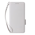 For Honor 600 Smart 5G / X7e Plus 5G Case Litchi Texture Wallet Leather Phone Cover with Wrist Strap