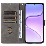 For Honor 600 Smart 5G / X7e Plus 5G Wallet Case RFID Blocking PU Leather Phone Cover Stand with Strap