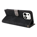 For Honor 600 Smart 5G / X7e Plus 5G Wallet Case RFID Blocking PU Leather Phone Cover Stand with Strap