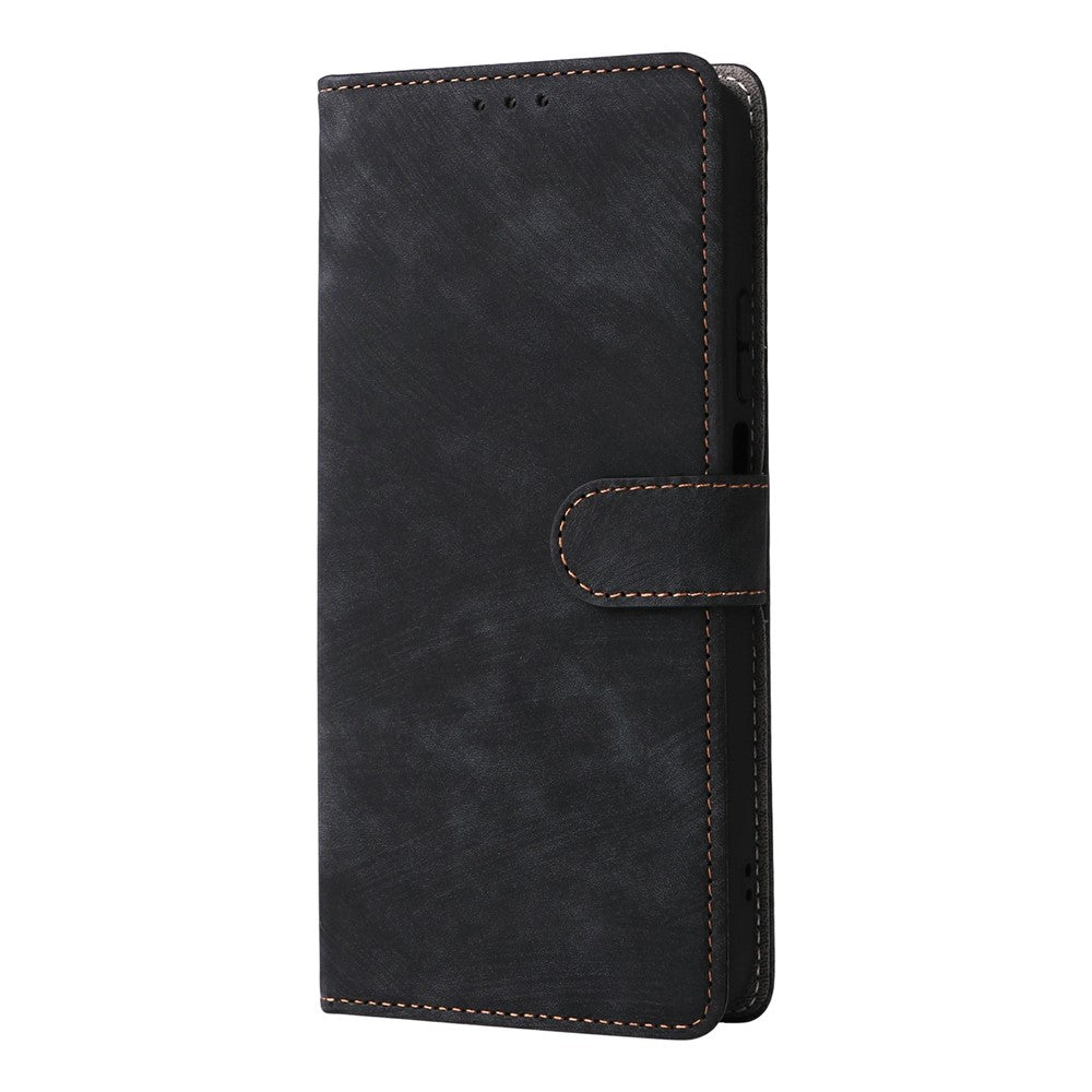 For Honor 600 Smart 5G / X7e Plus 5G Wallet Case RFID Blocking PU Leather Phone Cover Stand with Strap