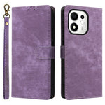 For Honor 600 Smart 5G / X7e Plus 5G Wallet Case RFID Blocking PU Leather Phone Cover Stand with Strap