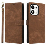 For Honor 600 Smart 5G / X7e Plus 5G Wallet Case RFID Blocking PU Leather Phone Cover Stand with Strap