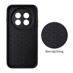 Huawei nova 15 Max / Enjoy 90 Pro Max-skal, kolfiberstruktur, läderbelagt TPU PC-mobilskal med metallring för magnetiskt bilfäste