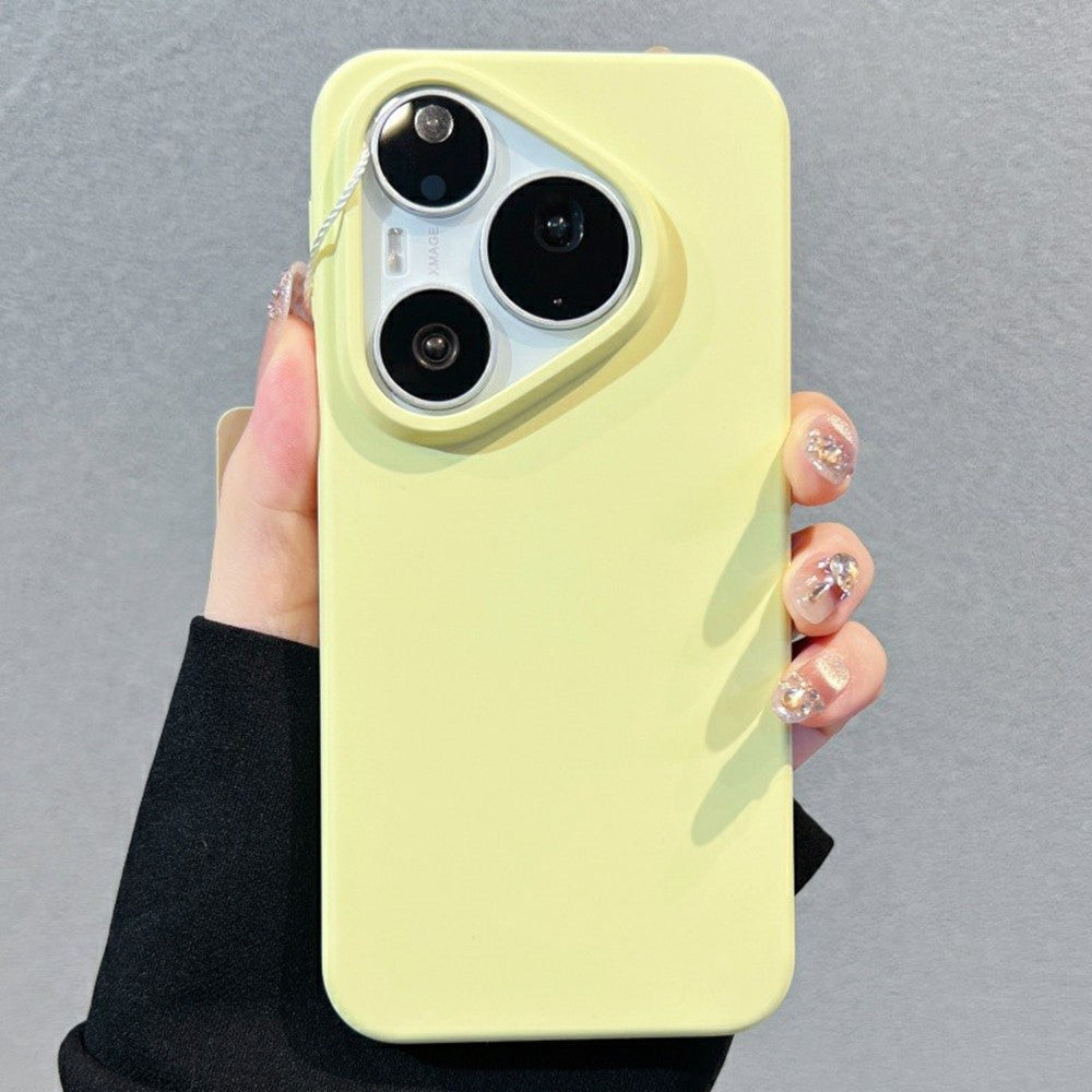 For Huawei Pura 90 Pro Case Skin-Friendly Liquid Silicone + PC Phone Cover - Light Purple