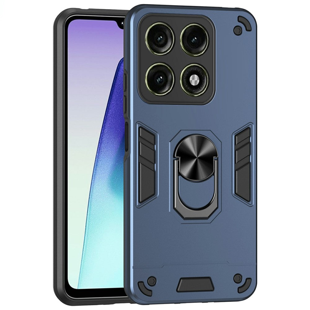 Til Motorola Edge 70 Pro 5G cover PC + TPU Drop Defend telefoncover med ringholder