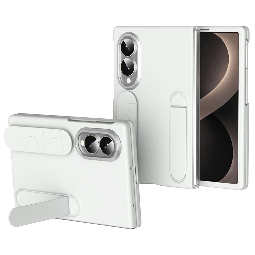 For Samsung Galaxy Z Fold8 Phone Case Kickstand Wristband PC Silicone Mobile Cover