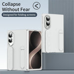 For Samsung Galaxy Z Fold8 Phone Case Kickstand Wristband PC Silicone Mobile Cover