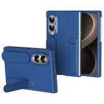For Samsung Galaxy Z Fold8 Phone Case Kickstand Wristband PC Silicone Mobile Cover