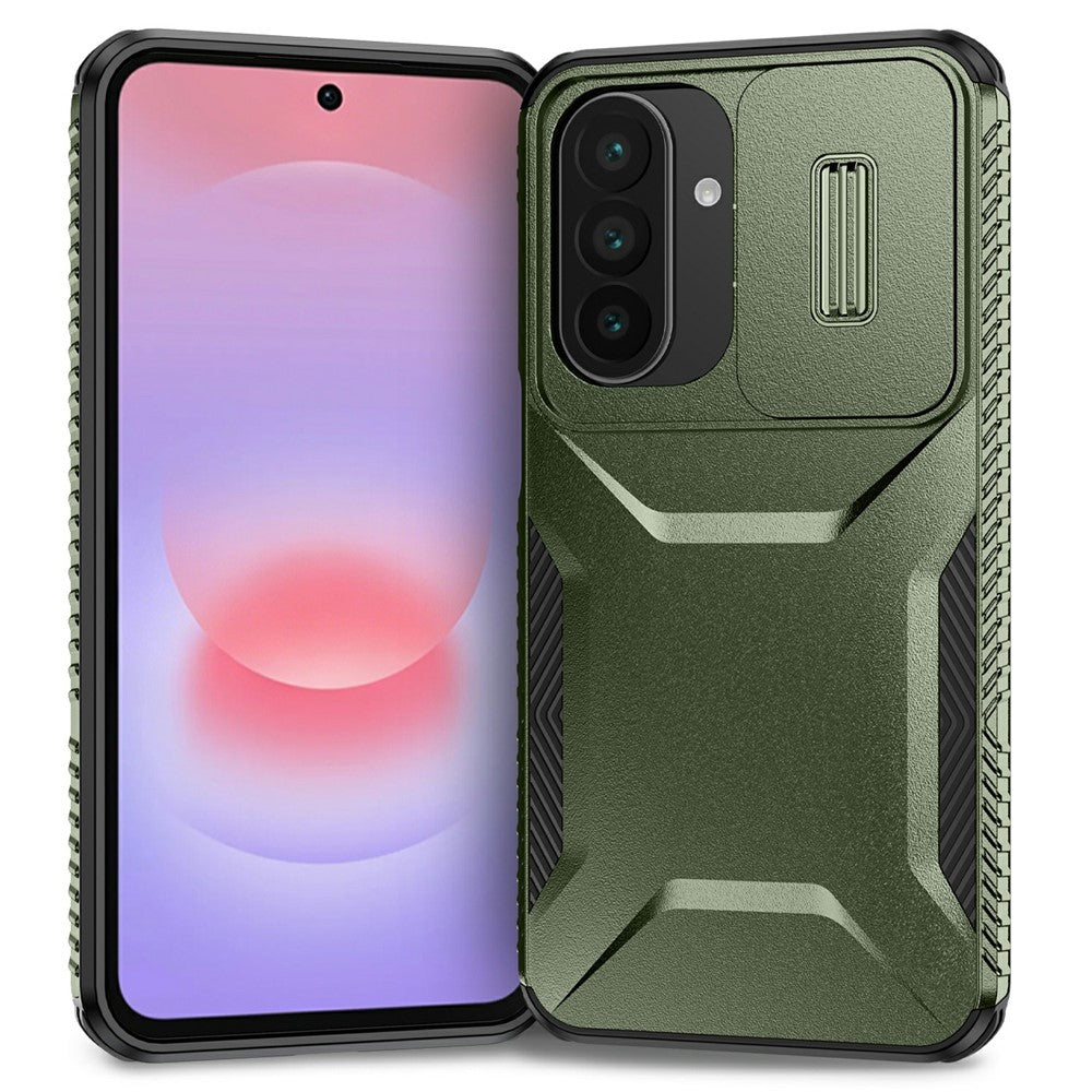 For Samsung Galaxy A27 5G Case Camshield TPU + PC Phone Cover Non-Slip Side Edge