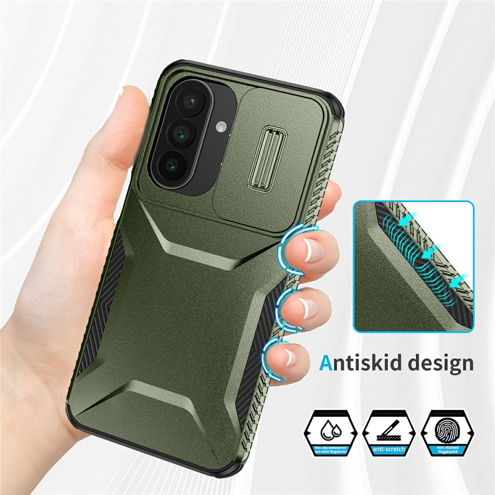 For Samsung Galaxy A27 5G Case Camshield TPU + PC Phone Cover Non-Slip Side Edge