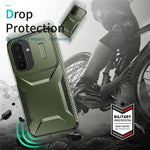 For Samsung Galaxy A27 5G Case Camshield TPU + PC Phone Cover Non-Slip Side Edge