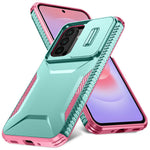 For Samsung Galaxy A27 5G Case Camshield TPU + PC Phone Cover Non-Slip Side Edge