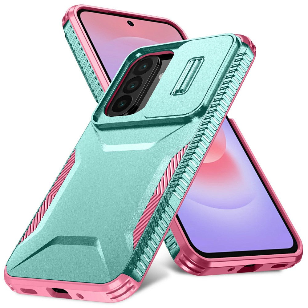 For Samsung Galaxy A27 5G Case Camshield TPU + PC Phone Cover Non-Slip Side Edge