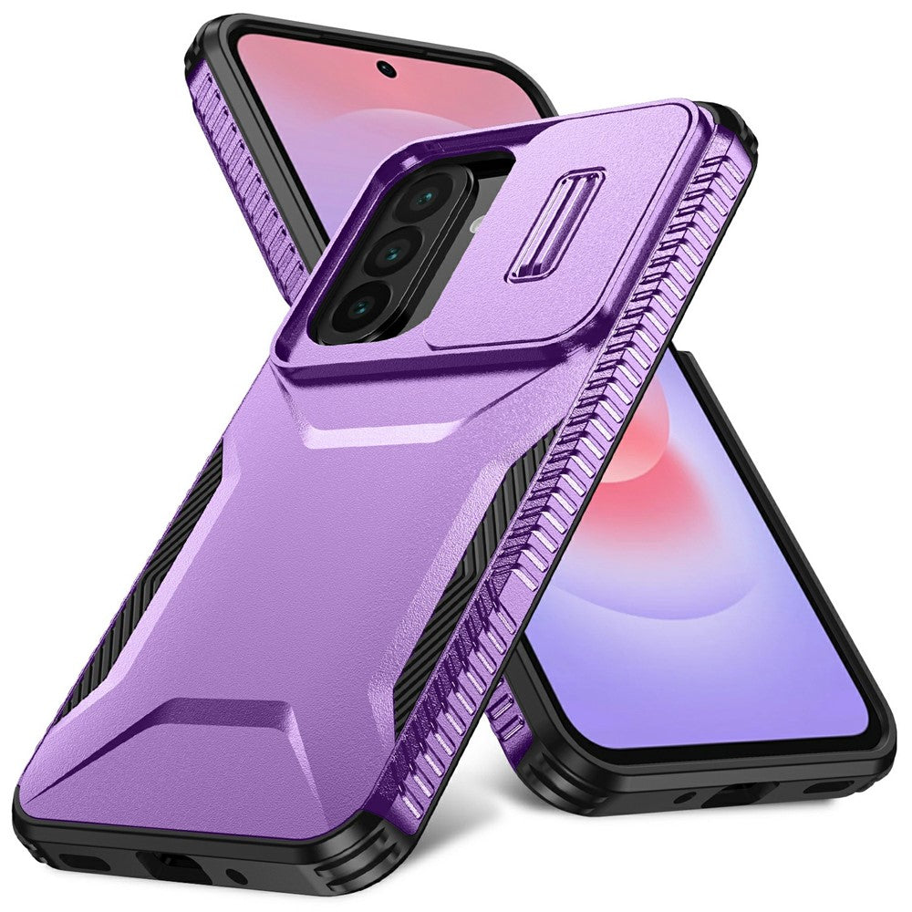 For Samsung Galaxy A27 5G Case Camshield TPU + PC Phone Cover Non-Slip Side Edge