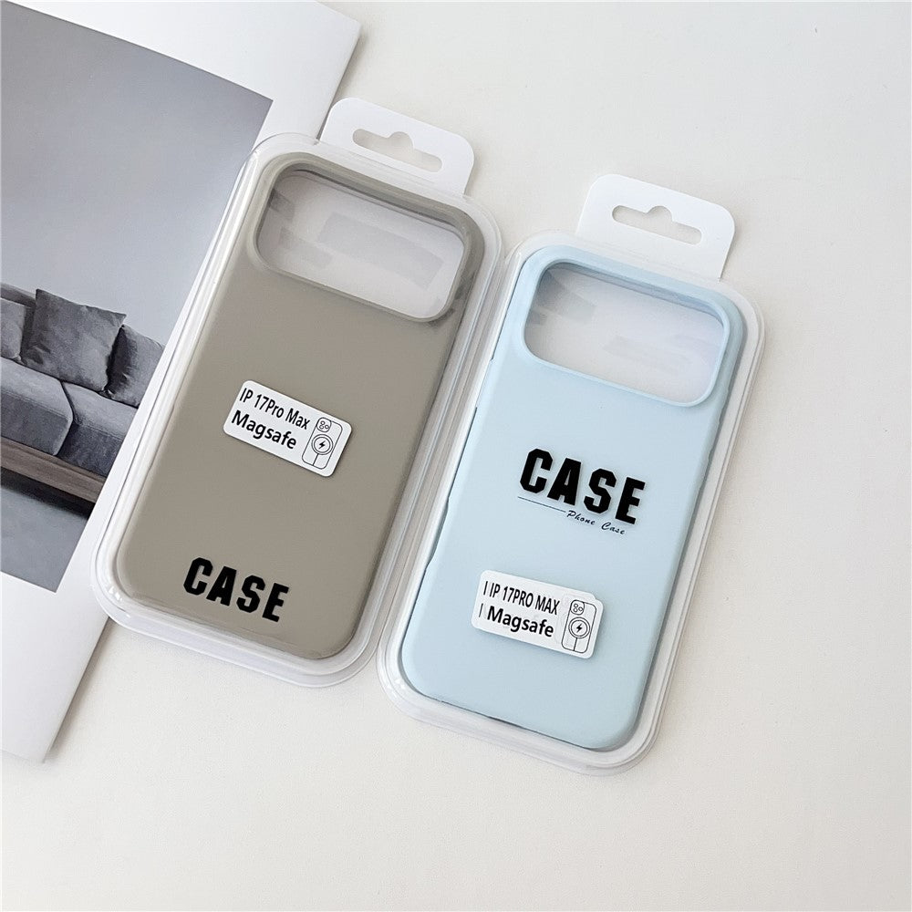 For iPhone 18 Pro / 17 Pro Case Compatible with MagSafe Liquid Silicone Phone Back Cover