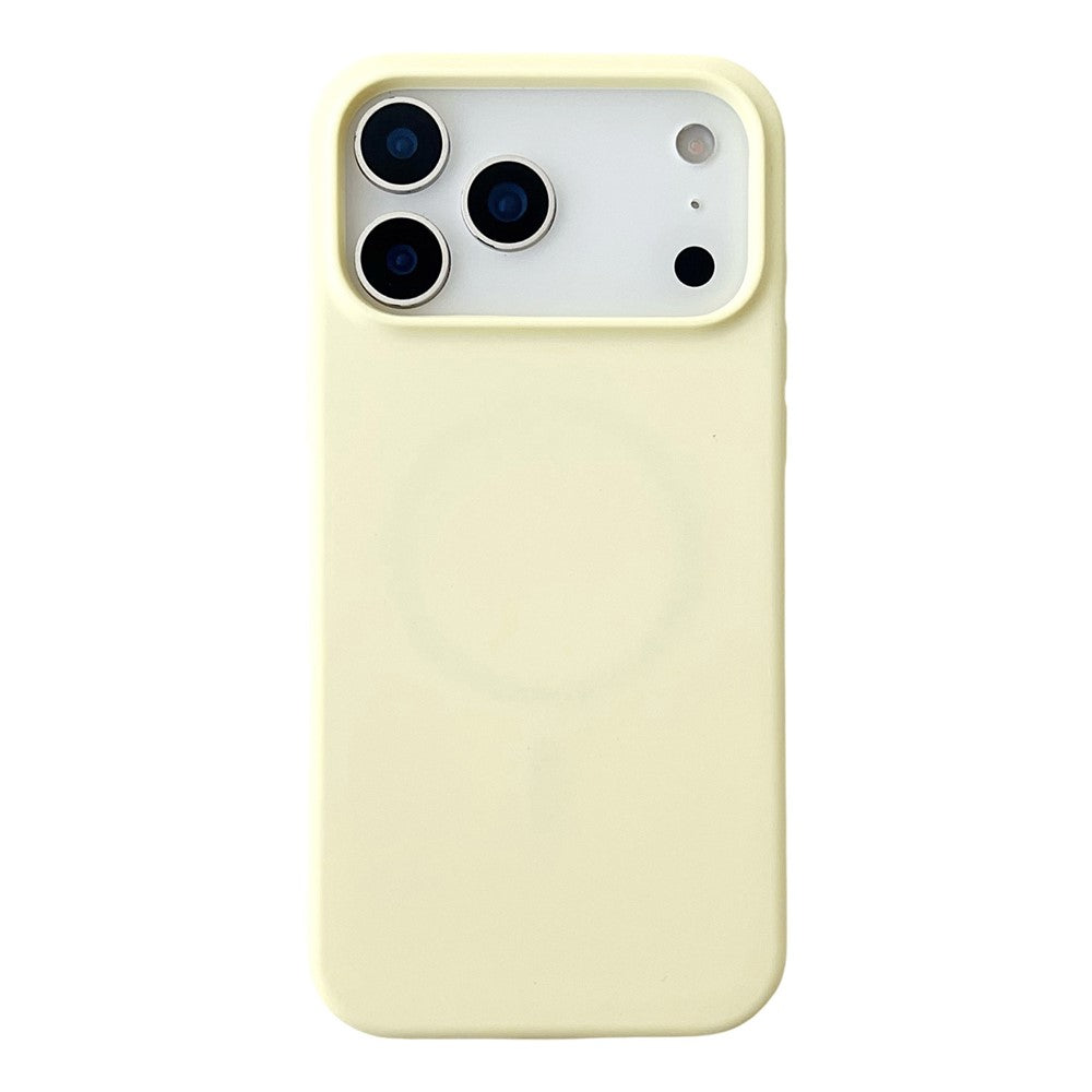 For iPhone 18 Pro / 17 Pro Case Compatible with MagSafe Liquid Silicone Phone Back Cover