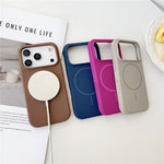 For iPhone 18 Pro / 17 Pro Magnetic Case Liquid Silicone Anti-Drop Phone Back Cover