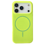 For iPhone 18 Pro / 17 Pro Magnetic Case Liquid Silicone Anti-Drop Phone Back Cover