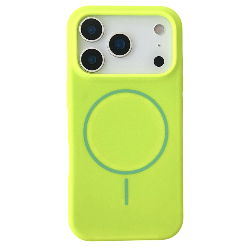 For iPhone 18 Pro / 17 Pro Magnetic Case Liquid Silicone Anti-Drop Phone Back Cover