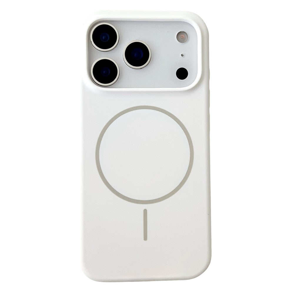 For iPhone 18 Pro / 17 Pro Magnetic Case Liquid Silicone Anti-Drop Phone Back Cover
