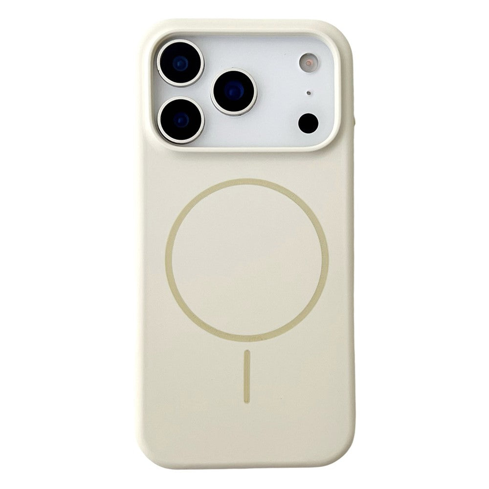 For iPhone 18 Pro / 17 Pro Magnetic Case Liquid Silicone Anti-Drop Phone Back Cover