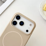 For iPhone 18 Pro Max / 17 Pro Max Magnetic Case Liquid Silicone Anti-Drop Phone Back Cover
