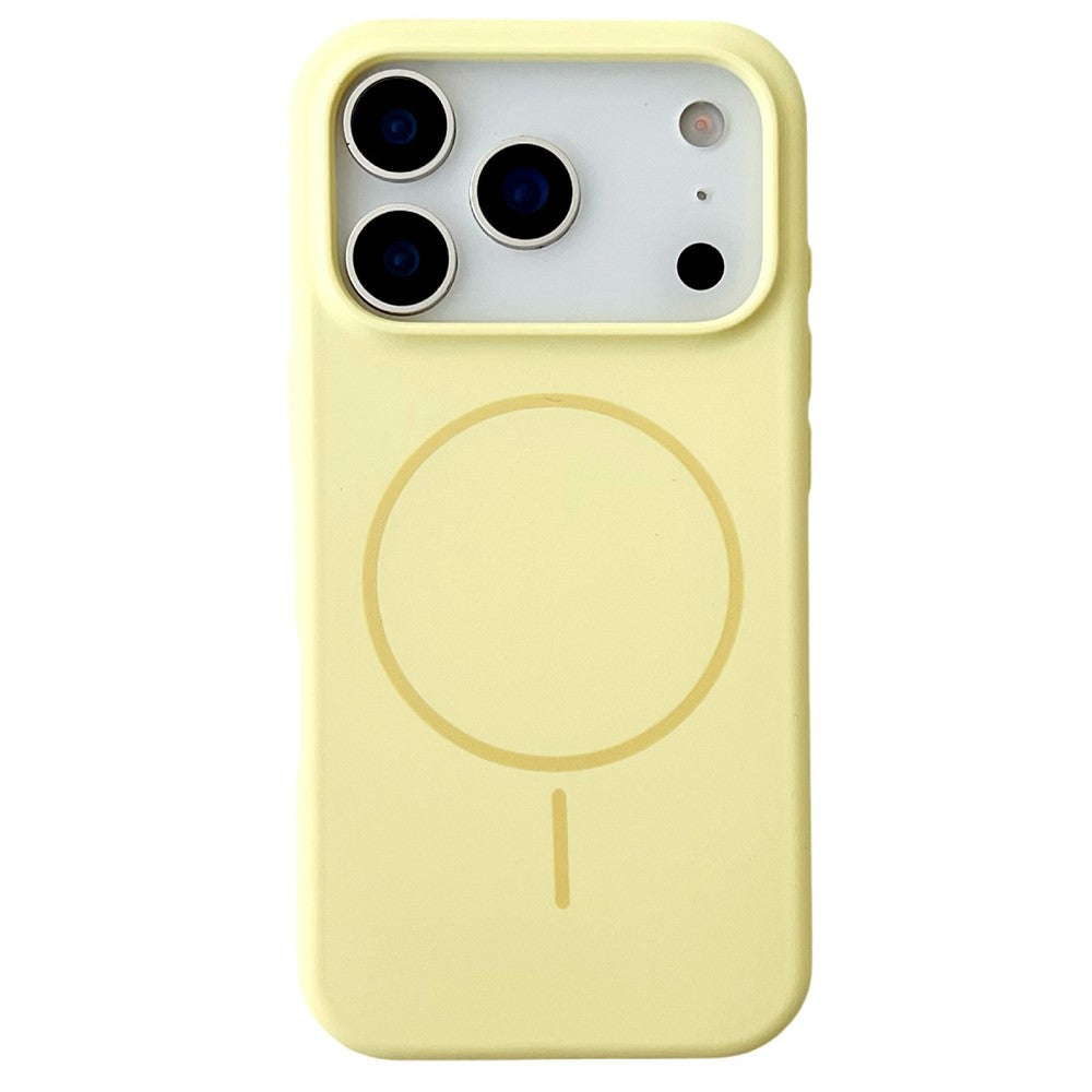 For iPhone 18 Pro Max / 17 Pro Max Magnetic Case Liquid Silicone Anti-Drop Phone Back Cover