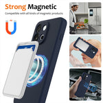 OnePlus Nord 6 5G / Turbo 6 5G Magnetiskt skal Anti-fall flytande silikonmobilskal med snodd