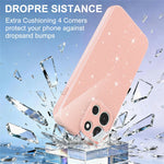 For OnePlus Nord 6 5G / Turbo 6 5G magnetisk cover, glitter TPU stødsikkert telefoncover med snor