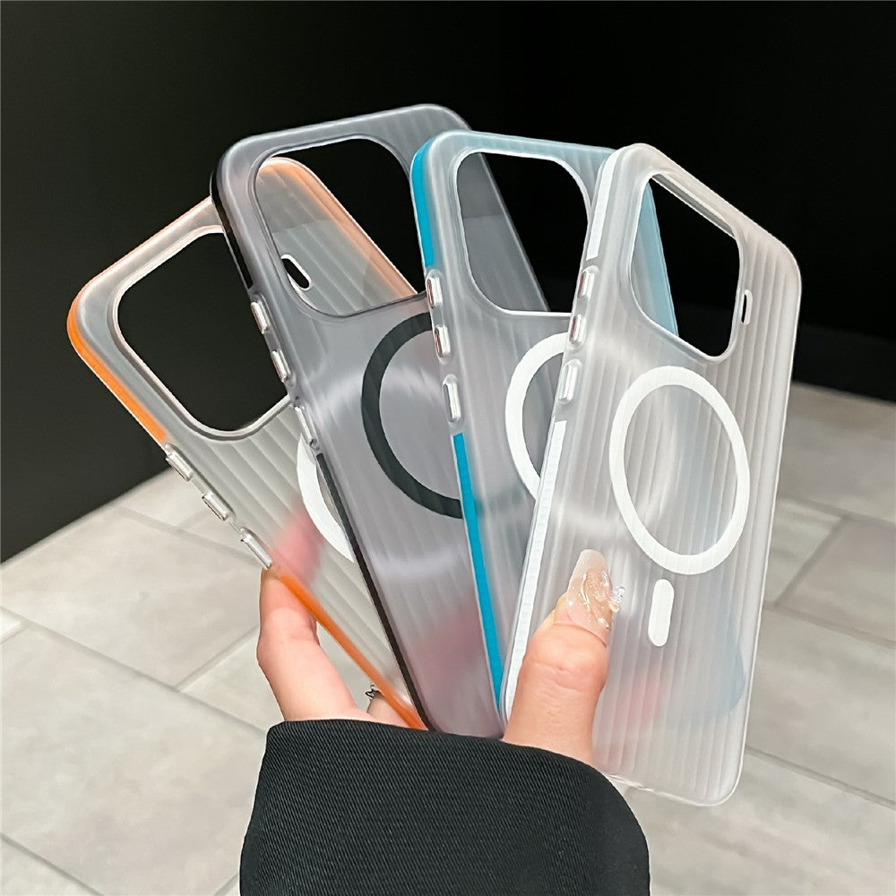 Til Xiaomi 17T Pro Magnetisk Telefoncover Mat Tekstur Stødsikkert Beskyttende PC-cover