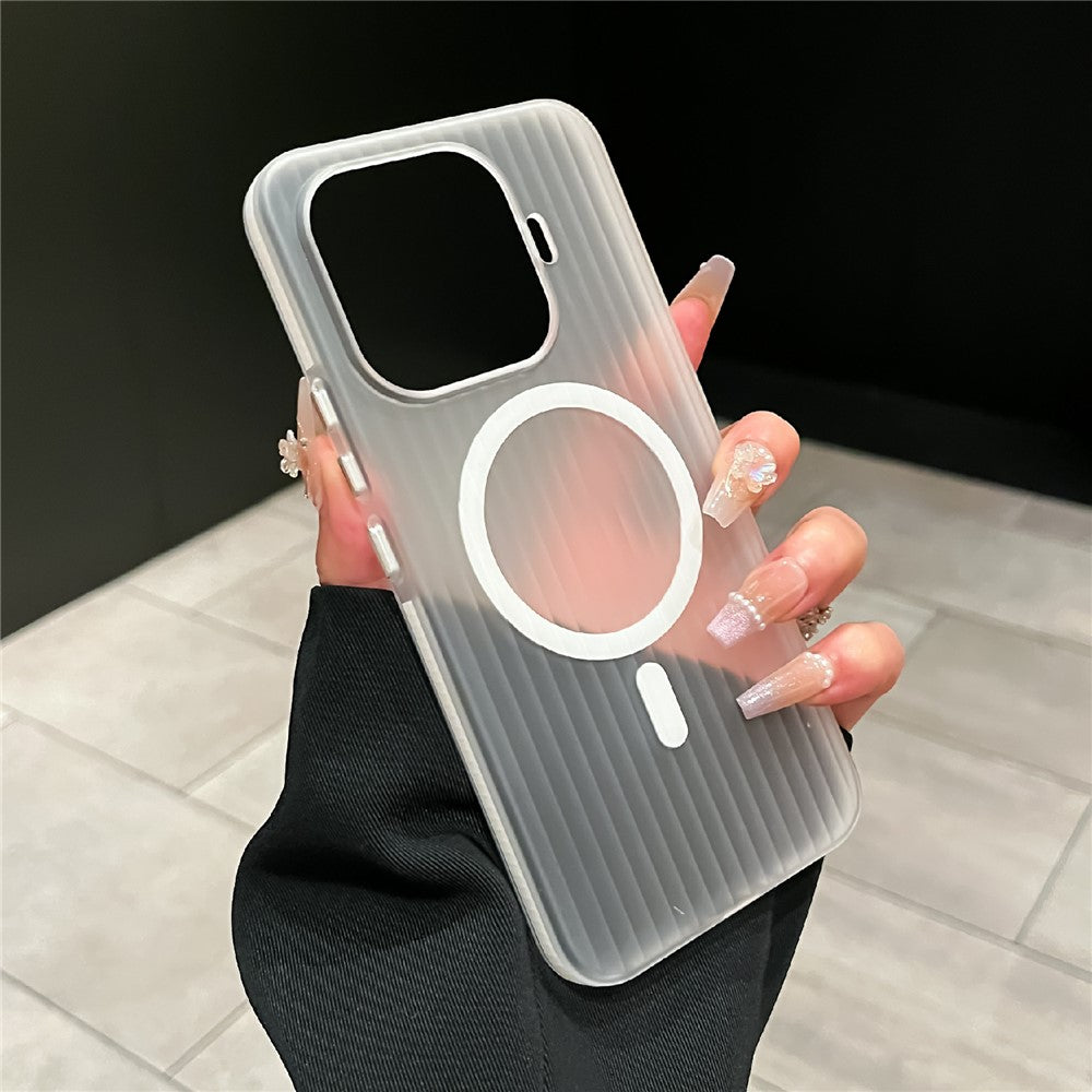 Til Xiaomi 17T Pro Magnetisk Telefoncover Mat Tekstur Stødsikkert Beskyttende PC-cover