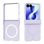ABEEL For Samsung Galaxy Z Flip8 Magnetic Case Hinge Protection Skin Touch Liquid Silicone Shockproof Phone Cover