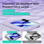 ABEEL For Samsung Galaxy Z Flip8 Magnetic Case Hinge Protection Skin Touch Liquid Silicone Shockproof Phone Cover