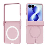 ABEEL Til Samsung Galaxy Z Flip8 Magnetisk Etui Hængselbeskyttelse Hudvenlig Flydende Silikone Stødsikker Telefoncover