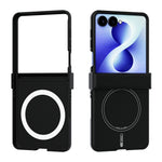 ABEEL Til Samsung Galaxy Z Flip8 Magnetisk Etui Hængselbeskyttelse Hudvenlig Flydende Silikone Stødsikker Telefoncover